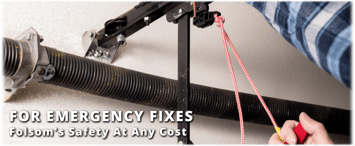 Broken Garage Door Spring Folsom